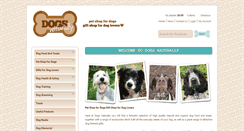 Desktop Screenshot of dogsnaturally.co.uk